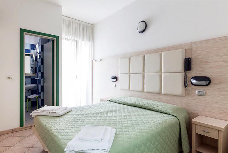 Camera verde Hotel Corallo - Gatteo Mare